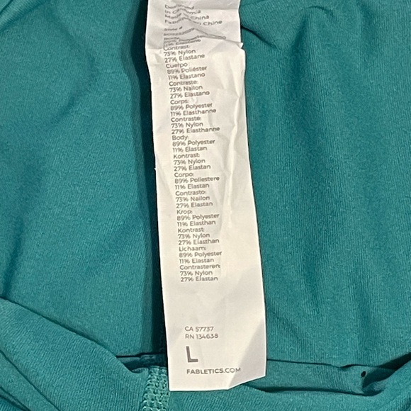 Fabletics Flounce Ultra High-Waisted Tennis & Golf skort Skirt w/built in Shorts - Picture 7 of 8